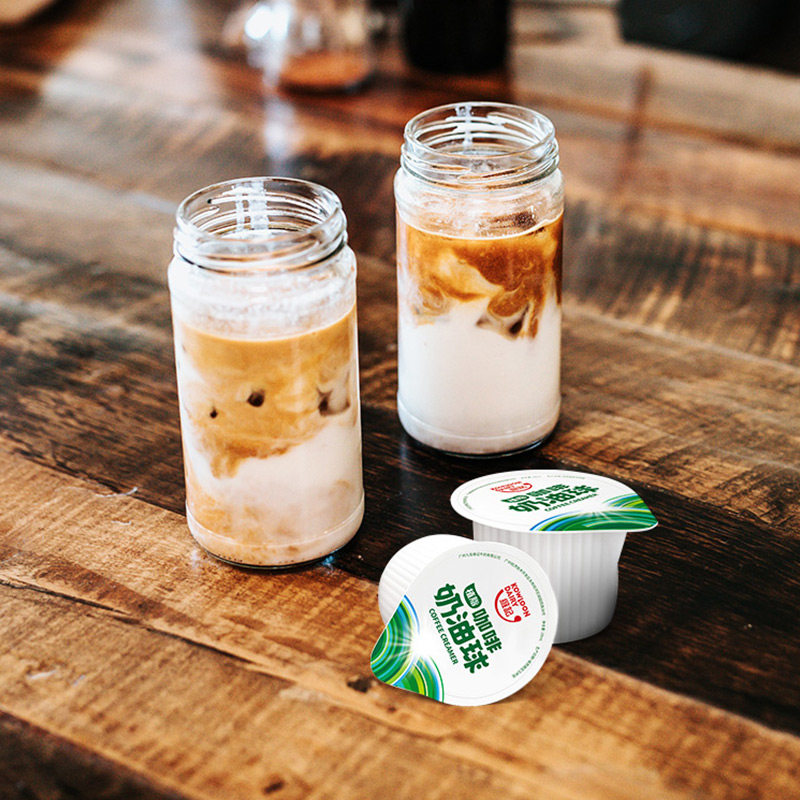 维记咖啡伴侣糖包奶包乳脂咖啡奶球 华旭升食品奶油球