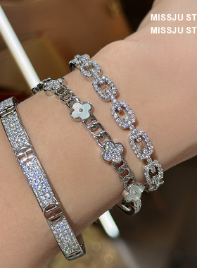 琚小姐链条锁链手链时髦