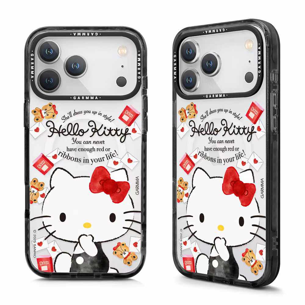 现货GARMMA联名三丽鸥适用苹果17pro max手机壳磁吸充电库洛米双子星iPhone16全包透明保护套大耳狗17Air