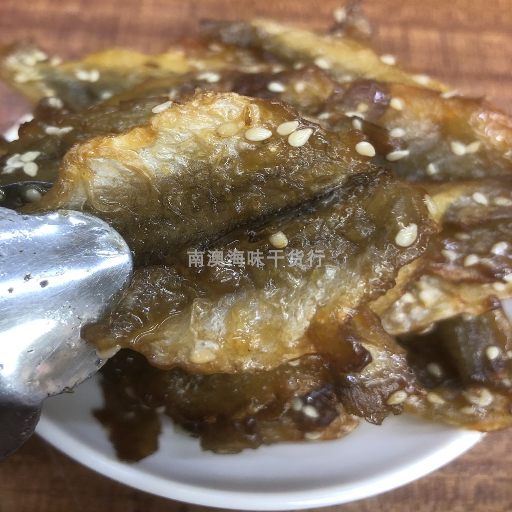 包邮500g原味香辣芝麻黄花鱼干鳗鱼鱼仔零食即食小银鱼干红娘鱼 - 图0