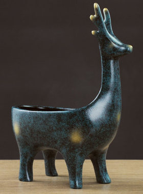 树杈小鸟首饰架客厅房间摆件