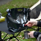 Портативная складная емкость для воды для кемпинга, вместительное и большое ведро подходит для пеших прогулок