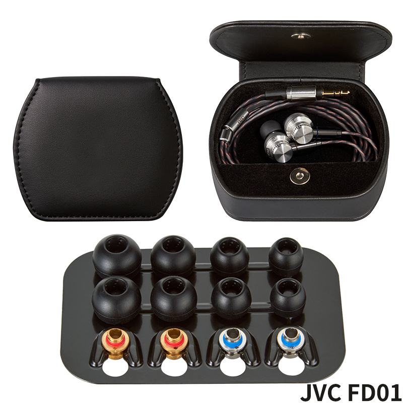 下单即发 JVC/杰伟世 FD01 FD02入耳式HIFI发烧音乐耳机 K2蓝牙线-图1