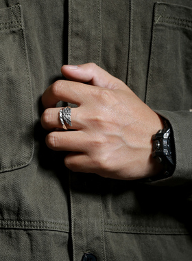 精致925纯银天使之翼戒指轻奢