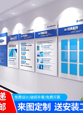 新疆文化墙加工设计制作3d立体墙贴办公室形象墙员工风采照片展示
