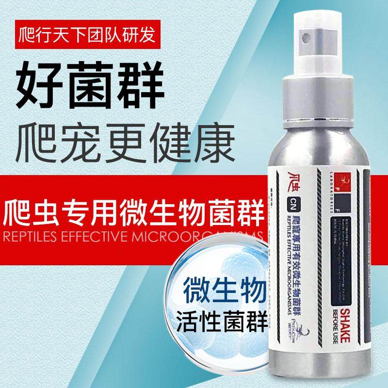 爬行天下BAC爬宠肠道益生菌除臭喷剂蛇乌龟蜥蜴肠炎拉稀腐皮拒食 - 图1