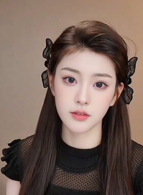 抓夹女刘海发夹女侧边发卡头饰