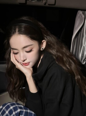洗脸敷面膜发箍女前额碎发带