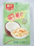 Hainan Specialty Chunguang Food Оригинальный кокосовый 60 г кокосовой кокосовой кокосовой кокосовой кокосовый кокосовый кокосовый орех сухой закуски