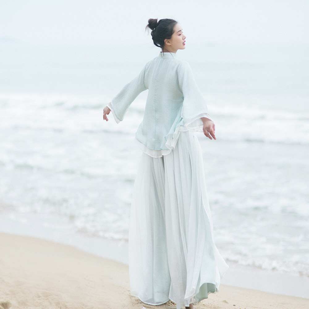 【现货】复古双层网纱裙裤2025夏季新款显瘦休闲裤阔腿裤长裤子女,淘宝优惠券,粉丝福利购,淘宝优惠卷