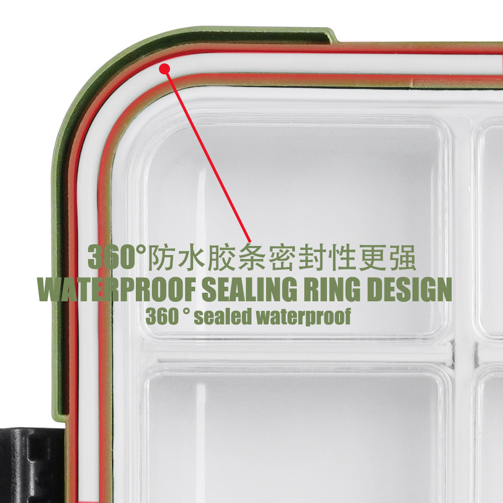 SAMOLLA防水加厚渔具收纳盒路亚海钓假饵鱼钩配件盒零件盒防水,淘宝优惠券,粉丝福利购,淘宝优惠卷