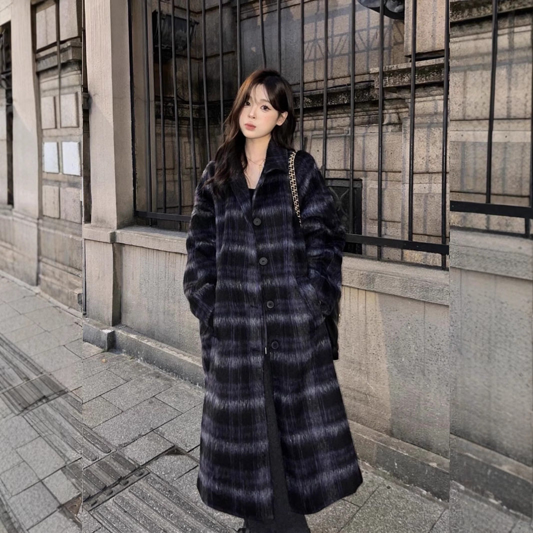 感呢子大衣女毛呢外套2024秋冬季新款小个子超好看韩系中长款,淘宝优惠券,粉丝福利购,淘宝优惠卷