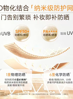 柏肤源御光鎏金垫气垫轻透