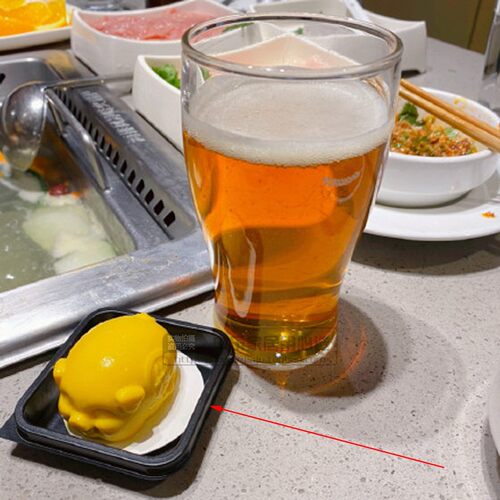 酒店餐厅创意菜摆盘象形菜甜品招财进宝小猪果冻布丁模具硅胶卡通 - 图0
