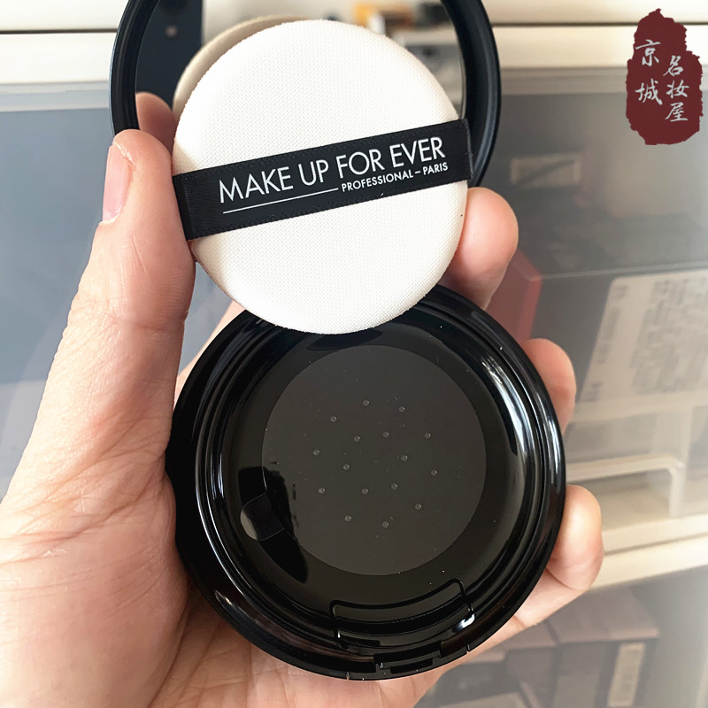 makeupforever玫珂菲黑气垫 轻润丝绒气垫 粉底霜控油半哑光 - 图3