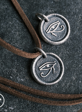 古埃及吊坠银拓纯银原创