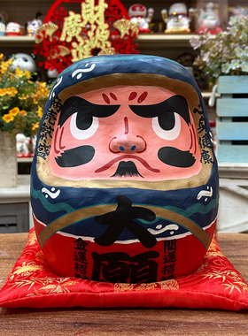 日本达摩摆件寿司店餐厅家居装饰