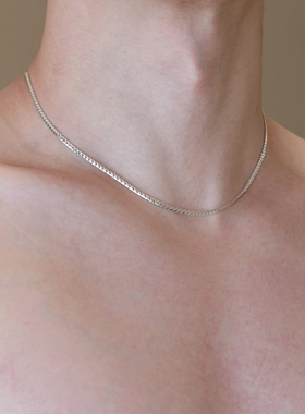 毛衣链蛇骨项链925925纯银毛衣链