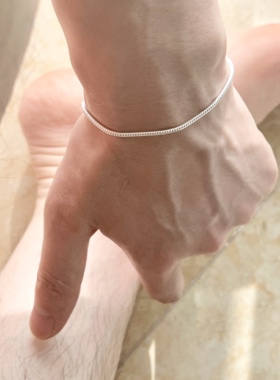 极细款s925森林系日系文艺手链