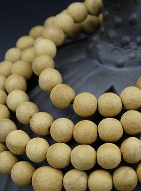 精选天然越南白沙沉沉沉香佛珠