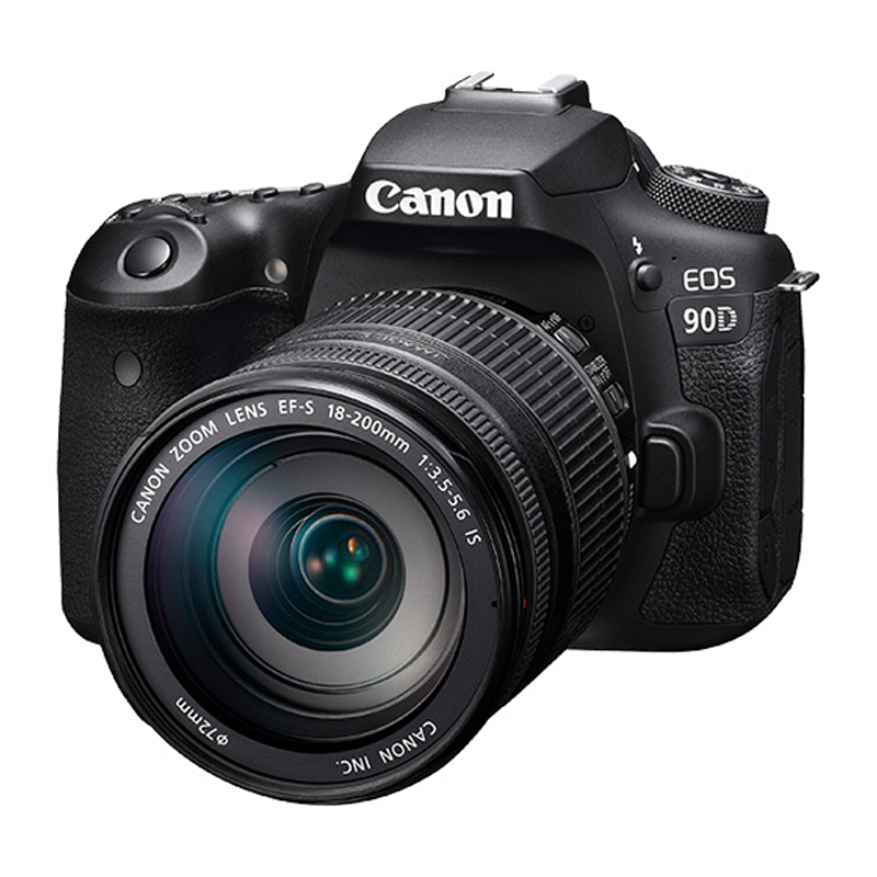 【含票】Canon/佳能 EOS 90D 中端入门级旅游C画幅单反数码相机 - 图0