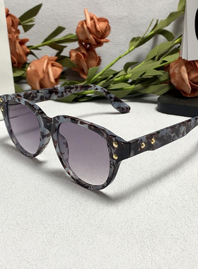 新款TNLGM眼镜框高级感网红女明星同款猫眼偏光墨镜TR框可配近视