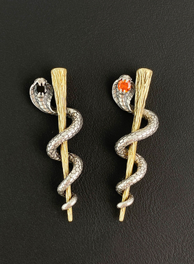 权杖纯银欧美情侣生日礼物吊坠