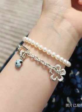 女款纯银马蹄扣手链简约百搭