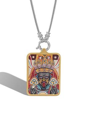 女生秋冬毛衣链长款项链镀白金