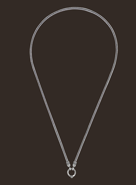 马蹄扣复古风格新款设计潮流项链