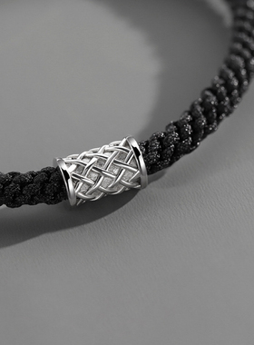 原创手链男潮ins高级感手工编织