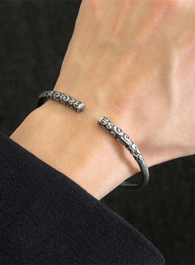 黑神话：悟空金箍棒钛钢不掉色定海神针手镯男女百搭个性情侣手饰