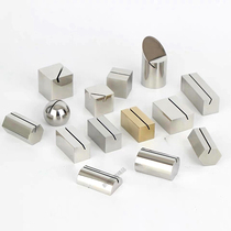 Solid Stainless Steel Business Card Seat Sloped plate Number plate Dining Card Holder Menu Clip Card Holder Cake Price Tag Base