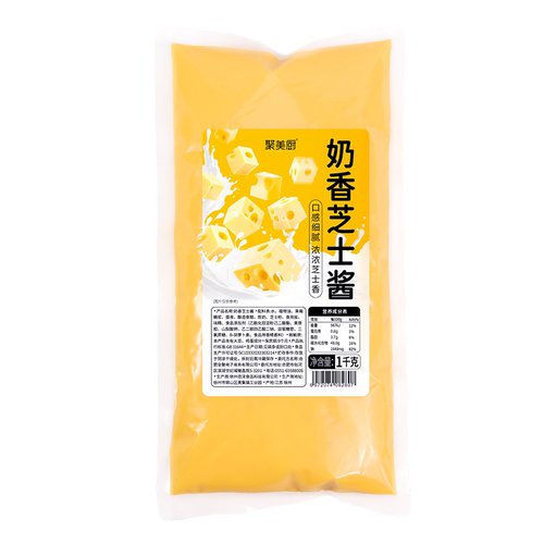 奶香芝士酱1kg芝士沙拉酱韩式炸鸡沙拉酱芝士酱芥末酱商用家用 - 图3