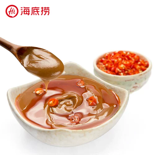 Haidilao Hot Pot Doping Hot Pot Mellow Sesame кунжут арахис, оригинальный маленький упаковочный конопляный соус сухое блюдо, окунутое при приправе