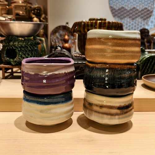 善渊现货日式抹茶甜品碗陶瓷茶钵面碗汤碗沙拉碗日料烧鸟餐厅餐具 - 图0
