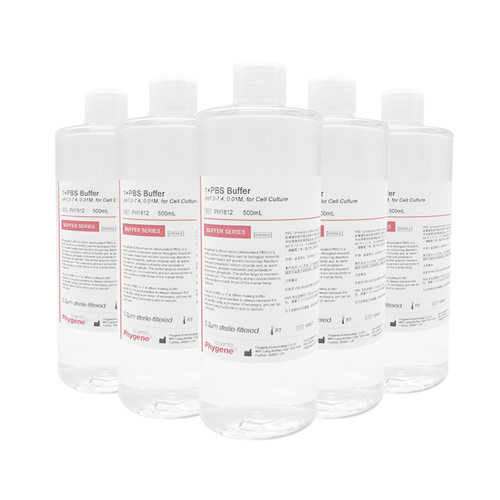 PBS缓冲液 磷酸盐缓冲液 pH7.2- 7.4 0.01M 500mL PH1812 PHYGENE - 图1