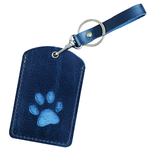 Кожаные индукционные карточки, чехол для проездного, мультяшный ретро ультратонкий бейджик, «сделай сам», из натуральной кожи