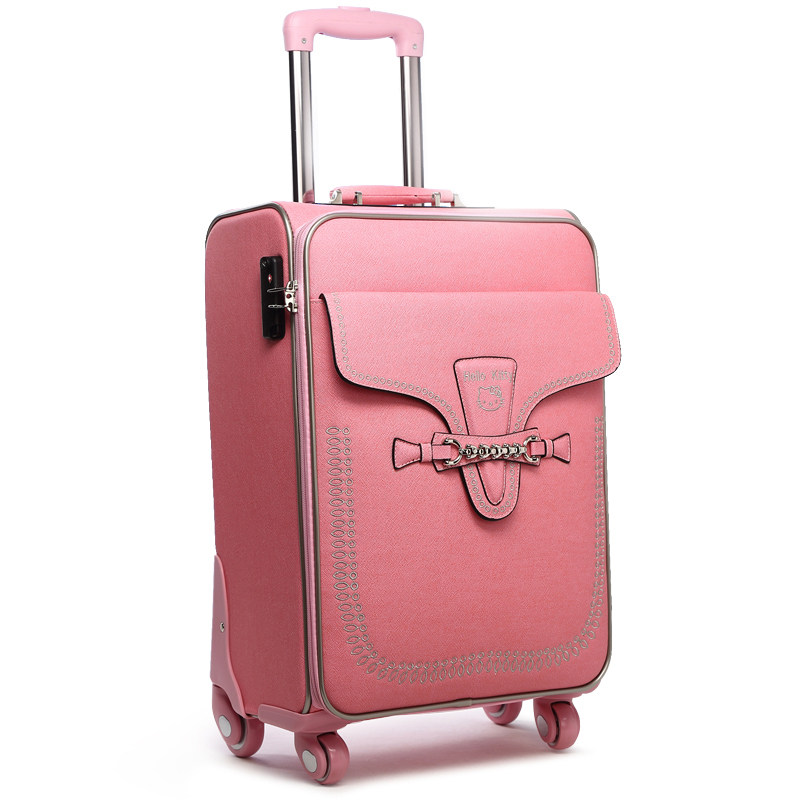 行李箱女可爱小清新16韩版20寸大学生万向轮