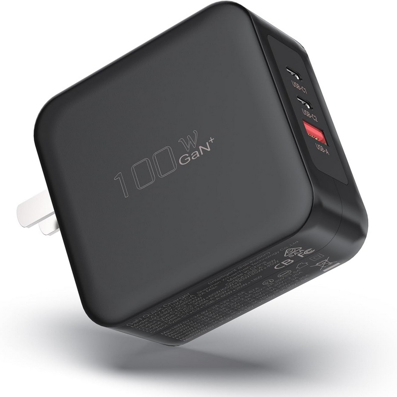 美亚9月新款 100W氮化镓多口充电器 适用iPhone全系 5A PPS三星45W 魅族21 vivo X100 iQOO12 Surface Pro8/9 - 图3