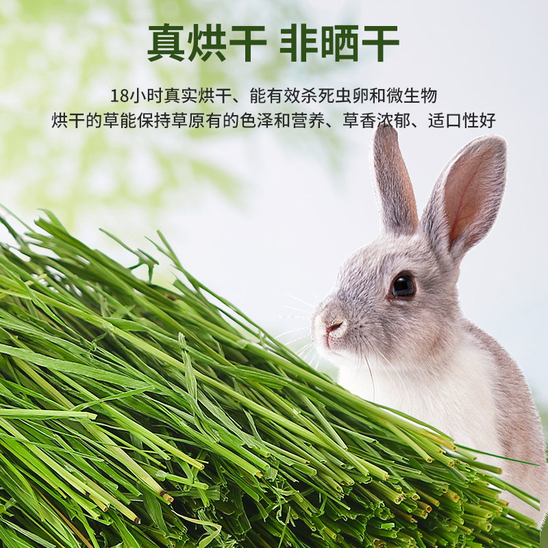 新草烘干提摩西草草段饲料食物兔子荷兰猪龙猫豚鼠草料兔干草牧草