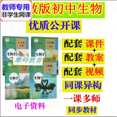 人教版生物八下《选择健康的生活方式 公开课课件PPT教案视频教师 - 图1