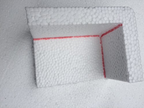 高密度 泡沫板 护角 三面包角12.5*9*8CM 厚2CM 江浙沪300个包邮 - 图0