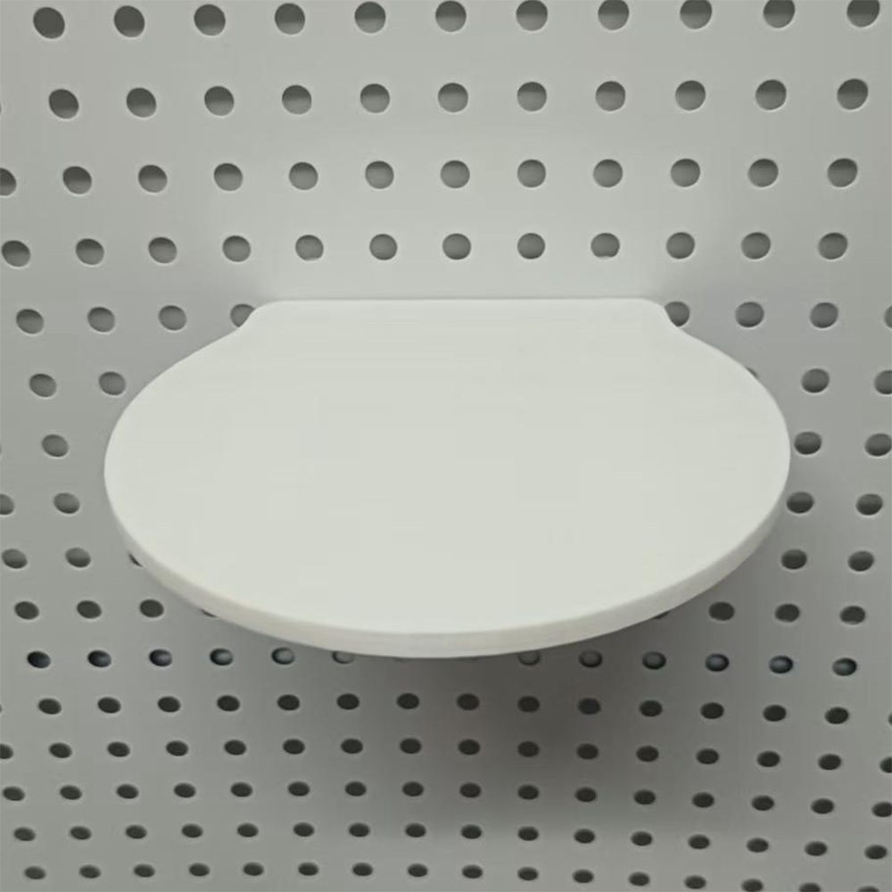Round hole hole board accessories flat shelf tray partition rack wall hanging speaker storage wall platform layer board