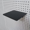 Round hole hole board accessories flat shelf tray partition rack wall hanging speaker storage wall platform layer board