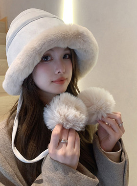 东北哈尔滨雪乡长白山防寒帽子