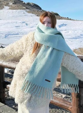 东北哈尔滨雪乡长白山防寒围巾