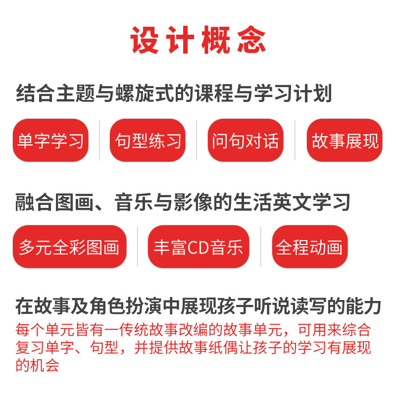 新版点读版Love+English 6级别套装台湾东西出版社爱加英语幼儿园小班英语3-6岁启蒙英语初级幼儿培训机构书籍love english