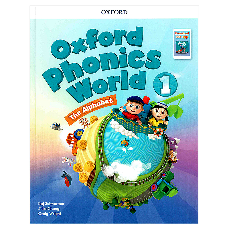 牛津自然拼读Oxford Phonics World 12345级别学生套装含APP OPW教材 牛津英语拼读世界教材 幼少儿英语自然拼读 phonics教材 - 图3