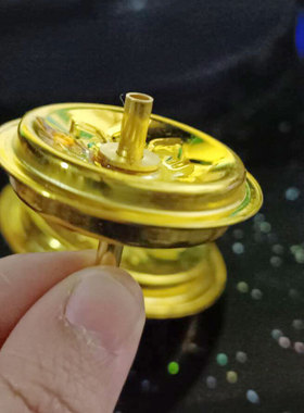 陀螺浮漂灯芯架酥油食用油灯芯架灯芯托浮子金色油灯配件DIY油灯